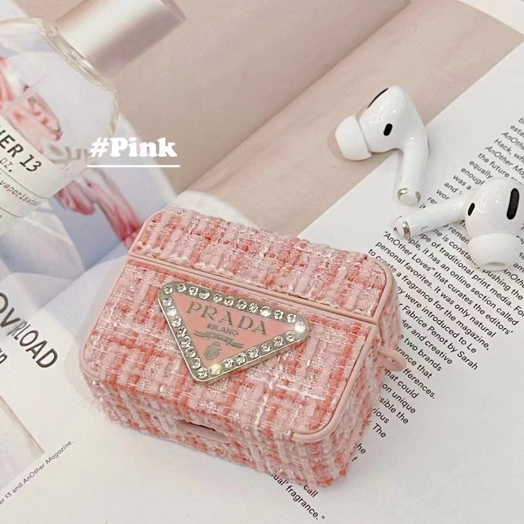 Elegante custodia ricamata per AirPods