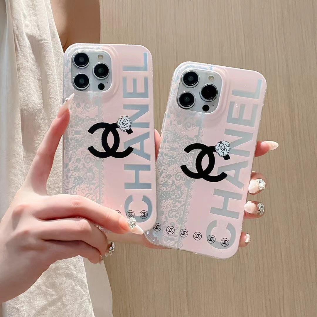 Custodia per telefono con motivo floreale alla moda per iPhone