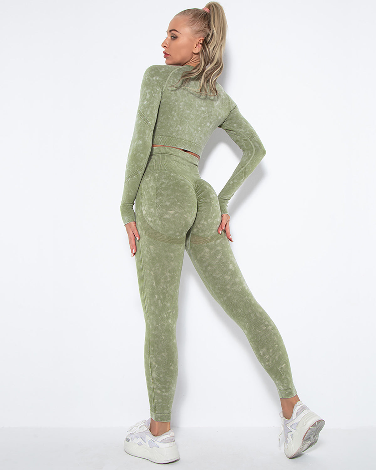 Leggings senza cuciture Idalyne - Verde