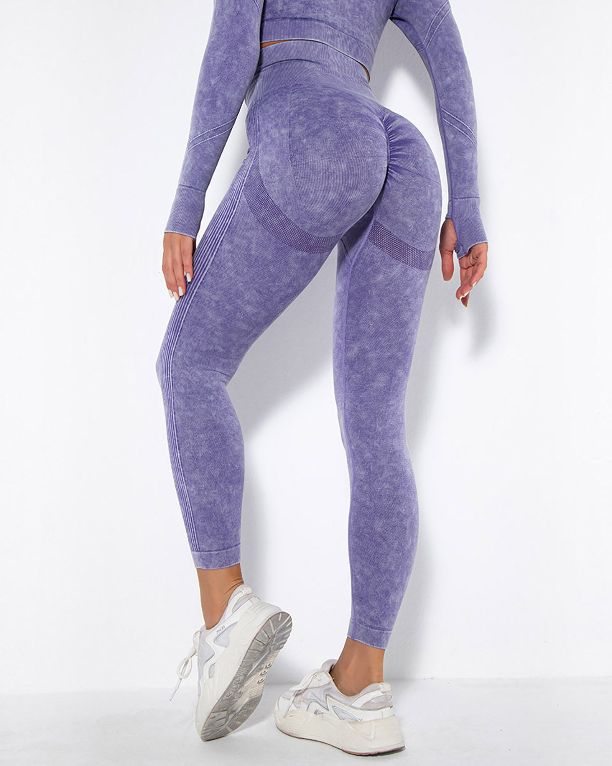 Leggings senza cuciture Idalyne - Viola