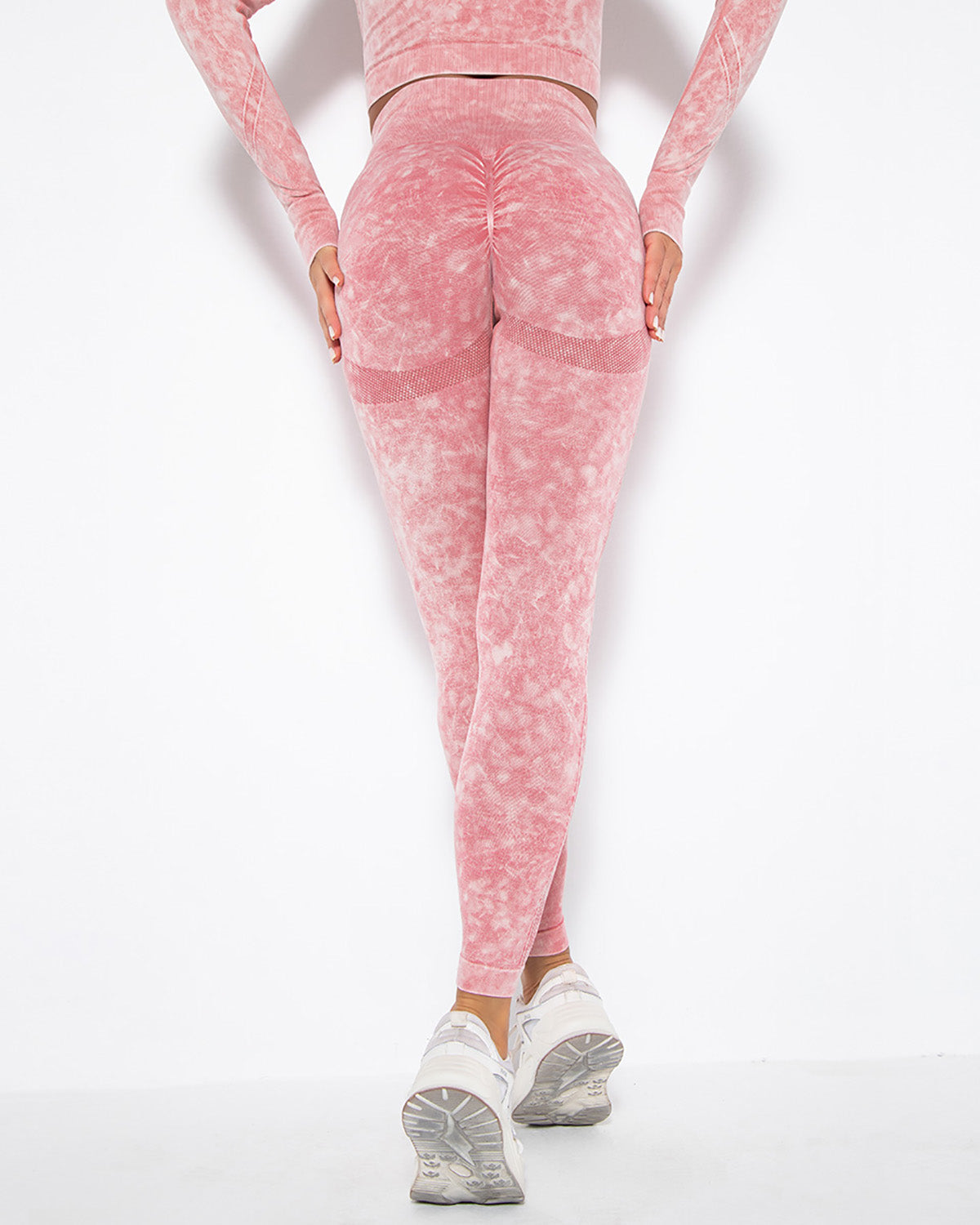 Leggings senza cuciture Idalyne - Rosa