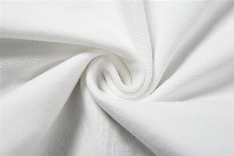 Top corto in due pezzi con scollo a giro e spalle scoperte a contrasto