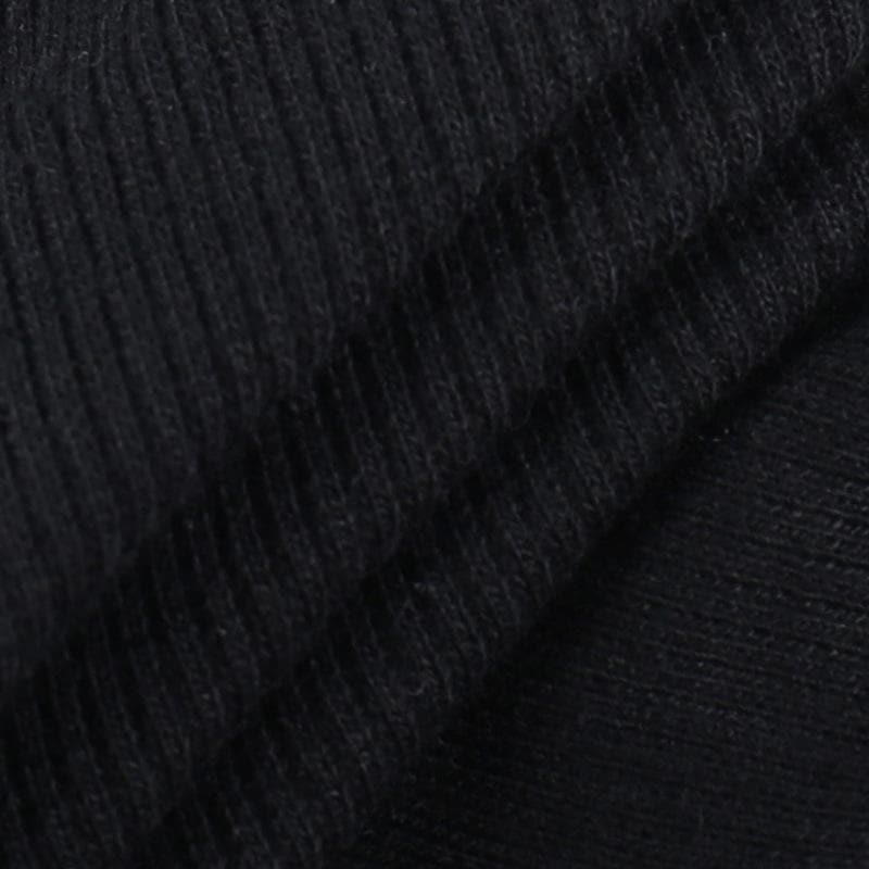 Top corto con scollo all'americana, spacco sulla schiena e coulisse a coste