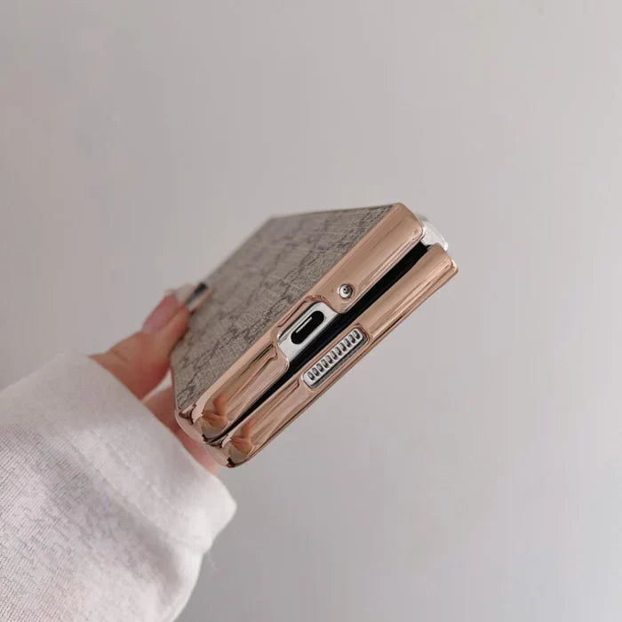 Galaxy-Hülle mit Metall-Design für Samsung