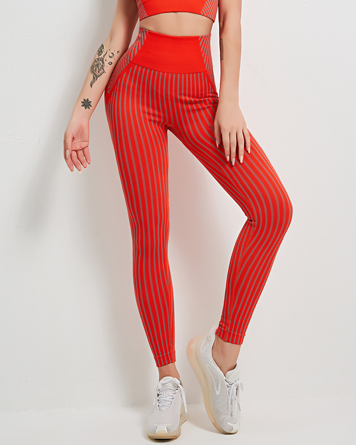 Leggings senza cuciture Morgen - Rosso