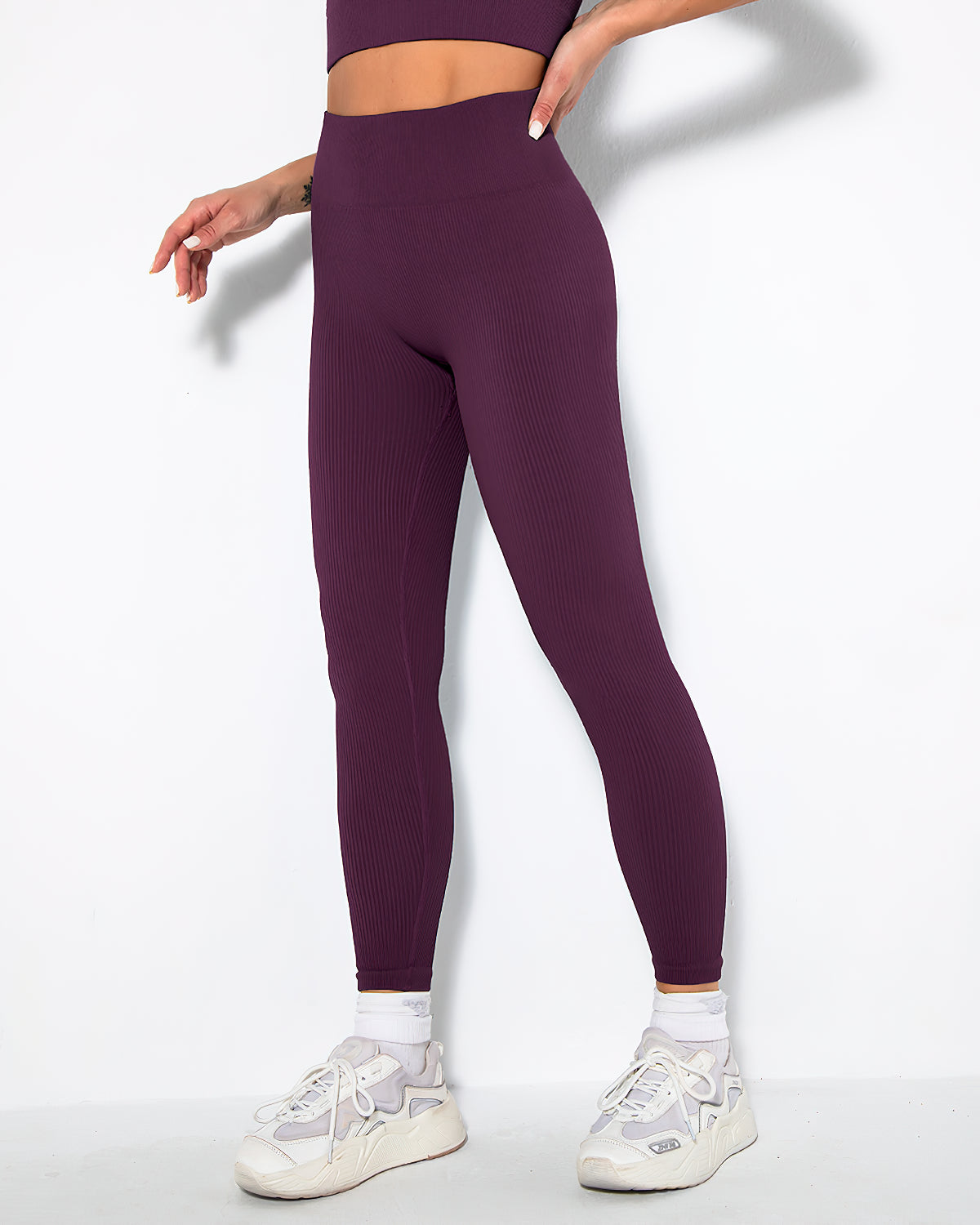 Leggings senza cuciture a coste Nieve - Finn