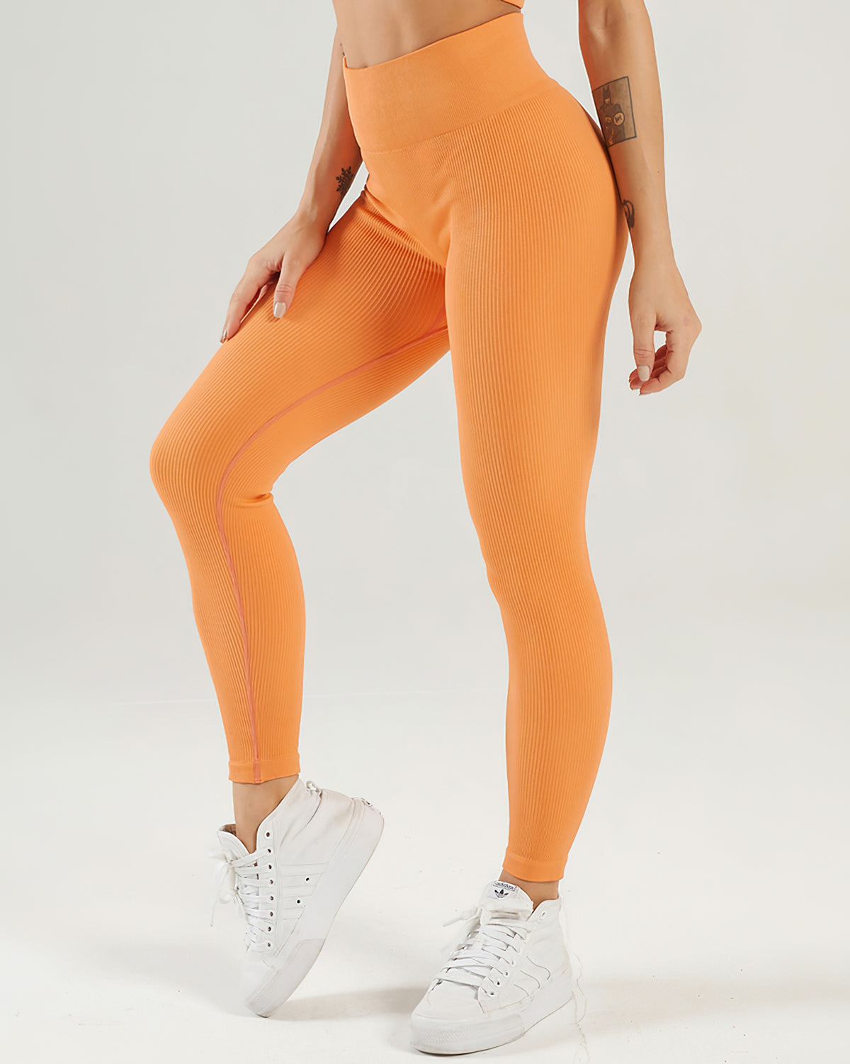 Leggings senza cuciture a coste Nieve - Jaffa