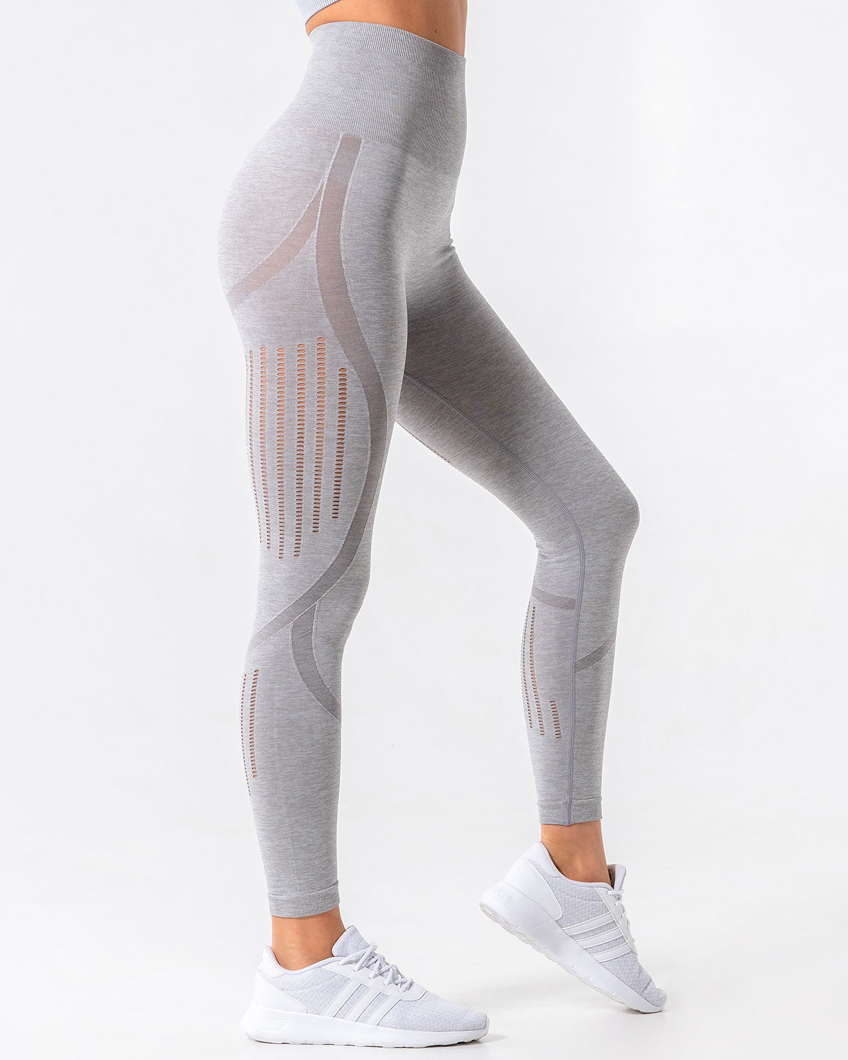 Leggings Nina Luxe Hollow - Grigio
