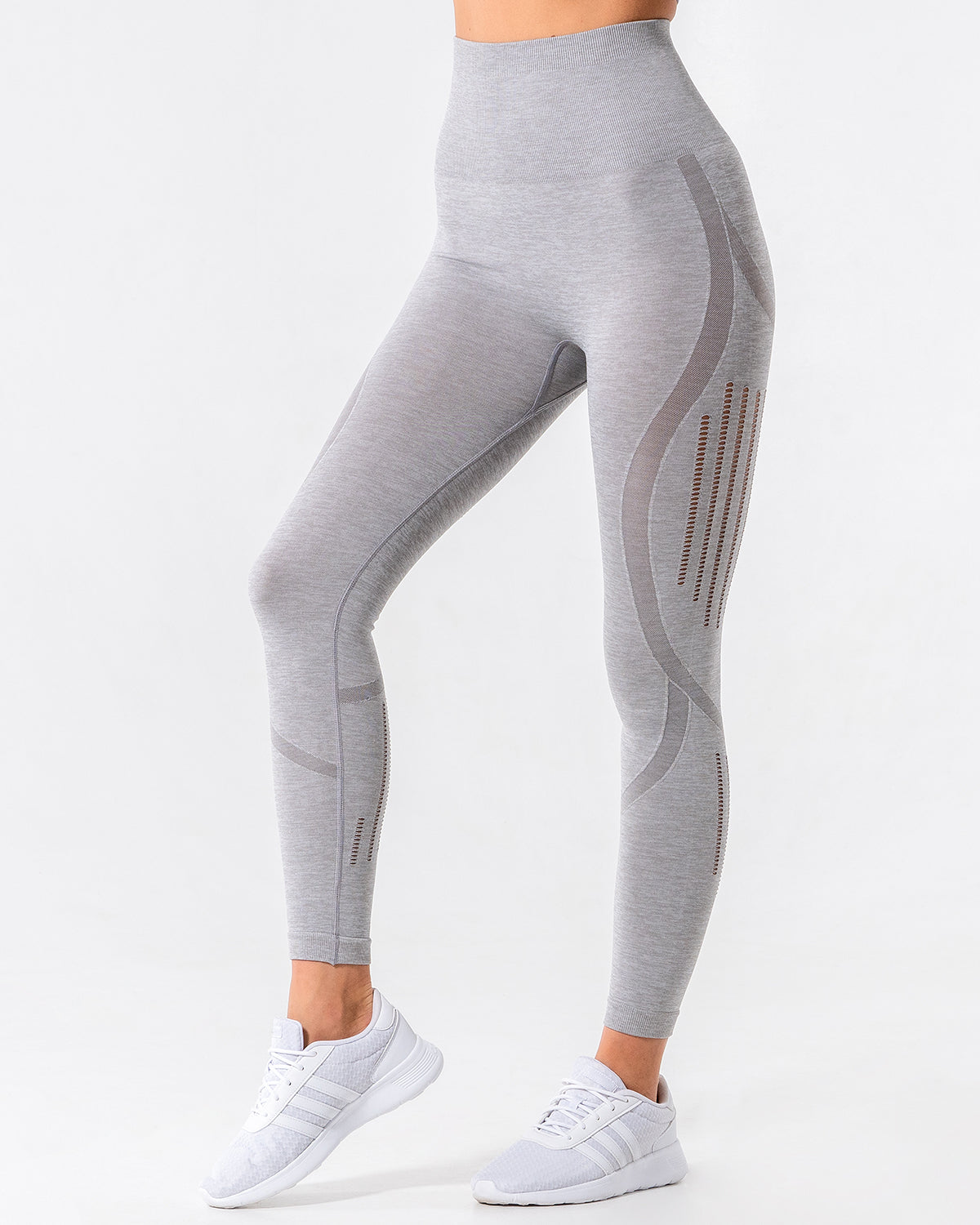 Leggings Nina Luxe Hollow - Grigio