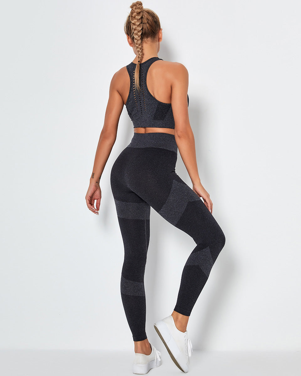 Leggings senza cuciture Penelope - Nero