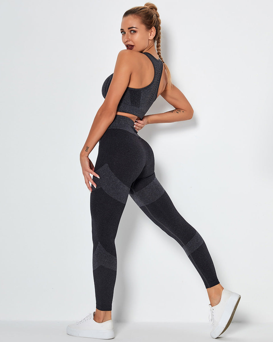 Leggings senza cuciture Penelope - Nero