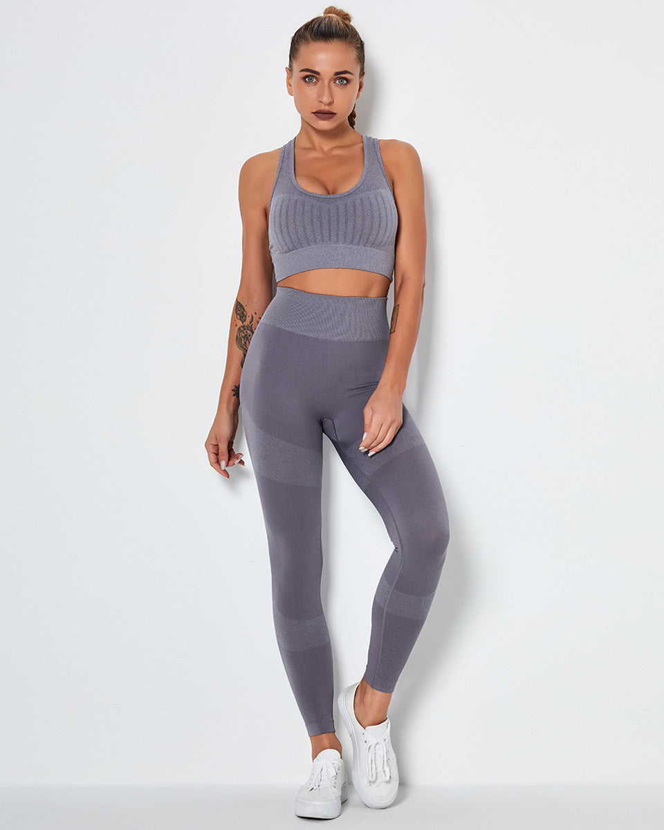 Leggings senza cuciture Penelope - Grigio