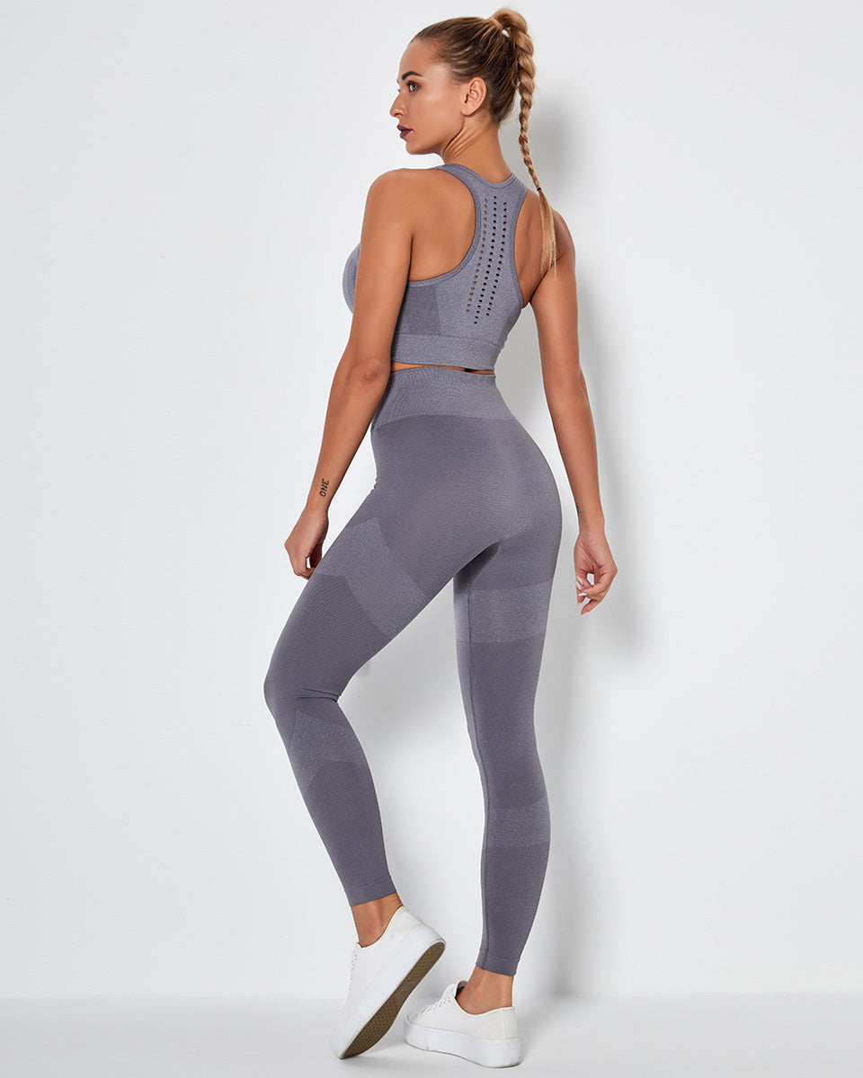 Leggings senza cuciture Penelope - Grigio