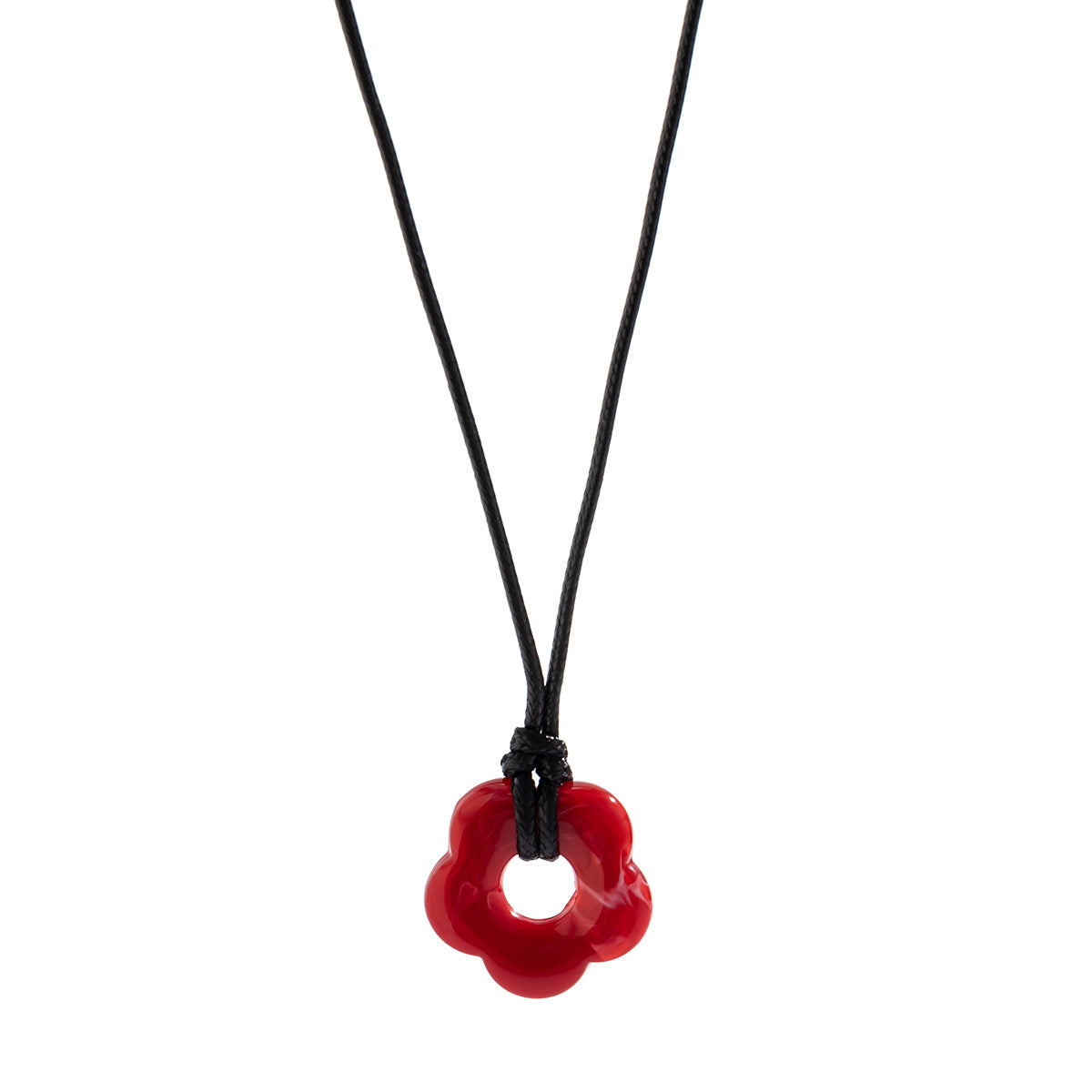 Collana con ciondolo a forma di fiore