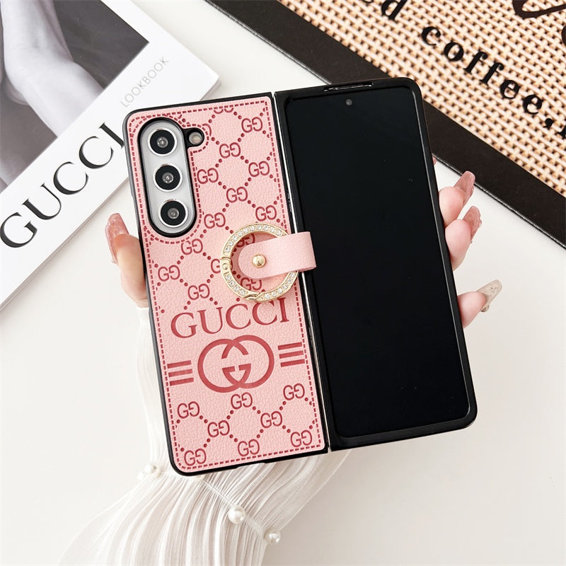 Modische Galaxy-Hülle im Ring-Design für Samsung