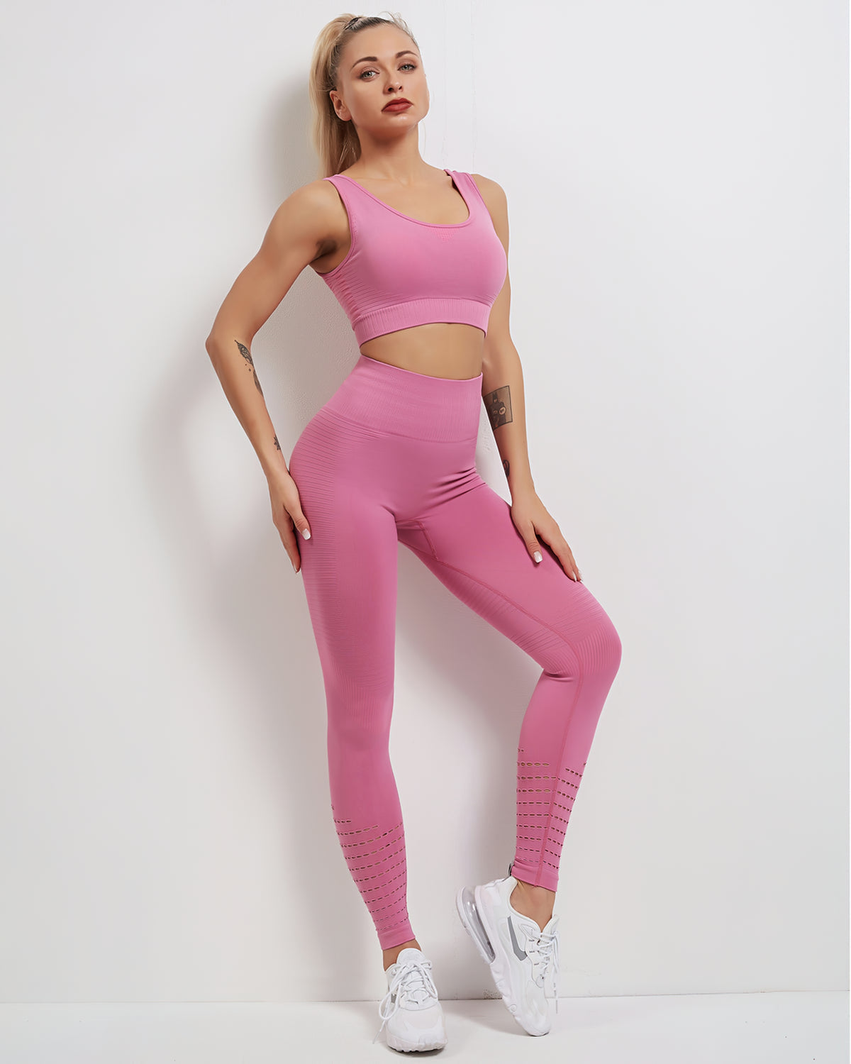 Leggings senza cuciture Tribeca - Rosa