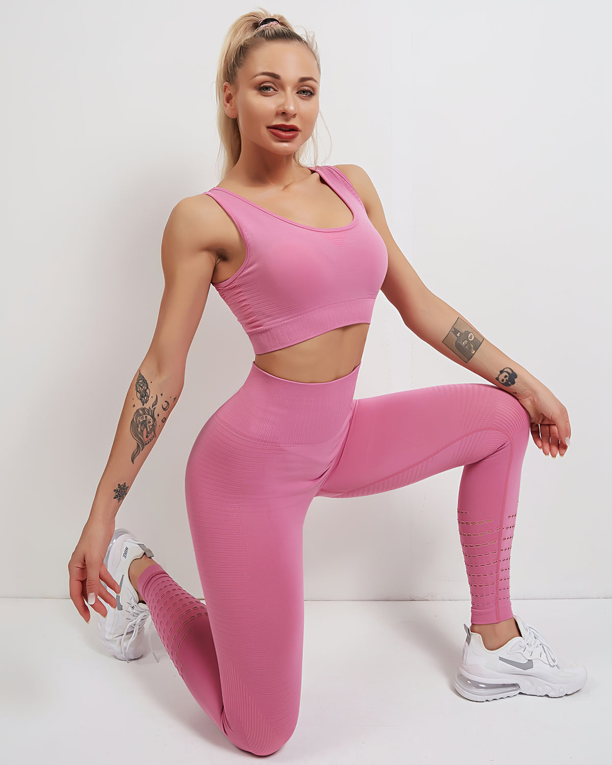 Leggings senza cuciture Tribeca - Rosa