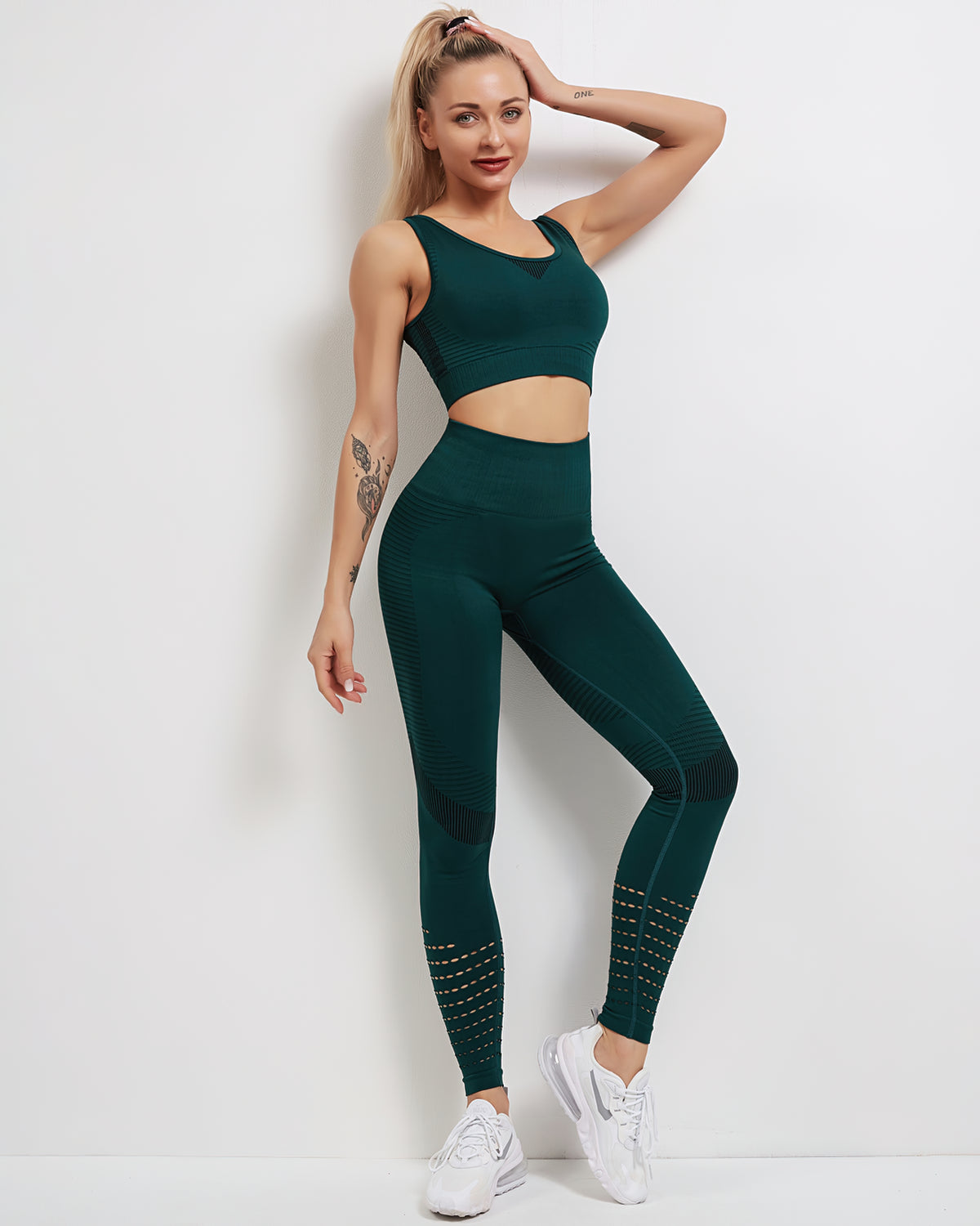 Leggings senza cuciture Tribeca - Verde