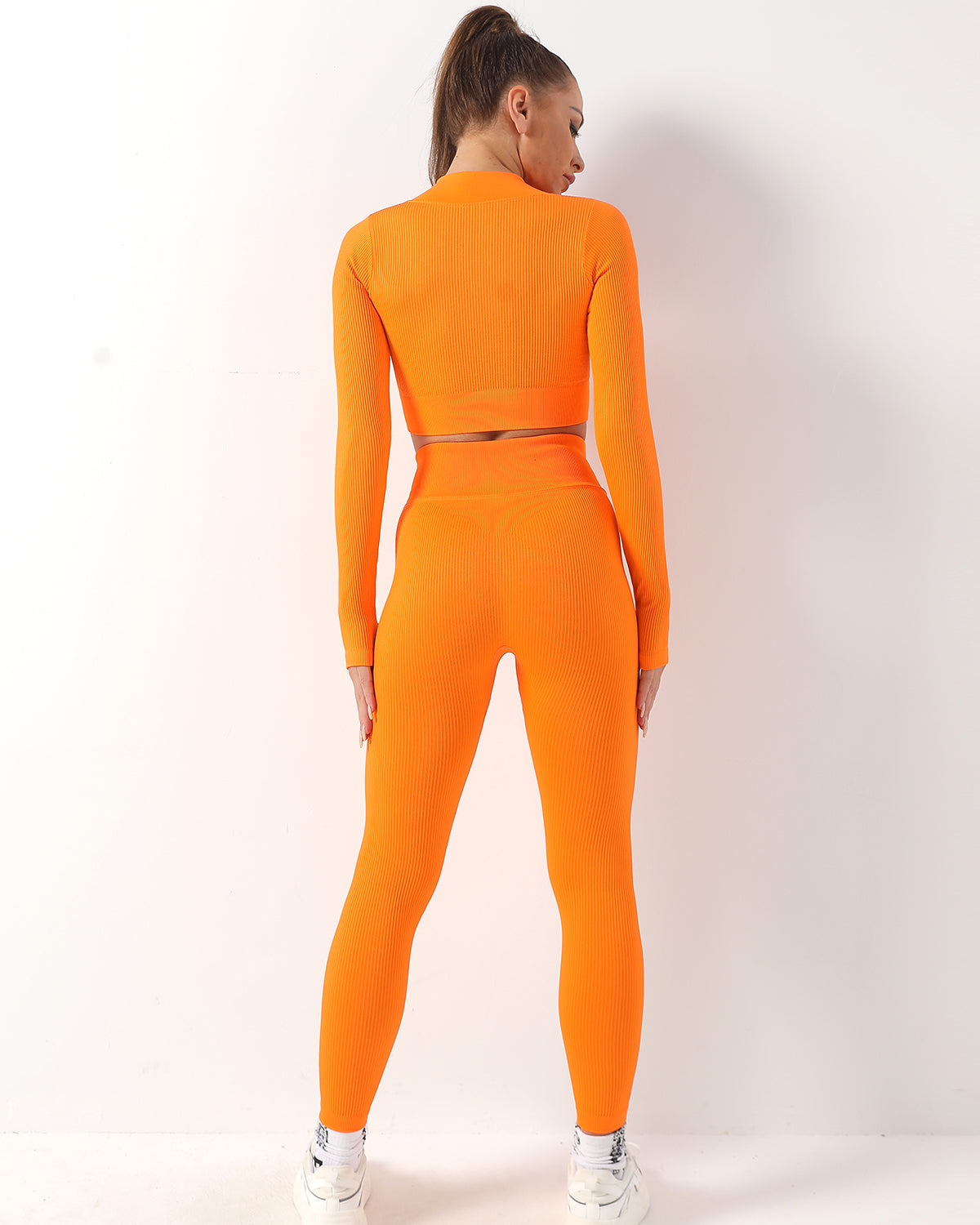 Leggings senza cuciture Wella - Arancione