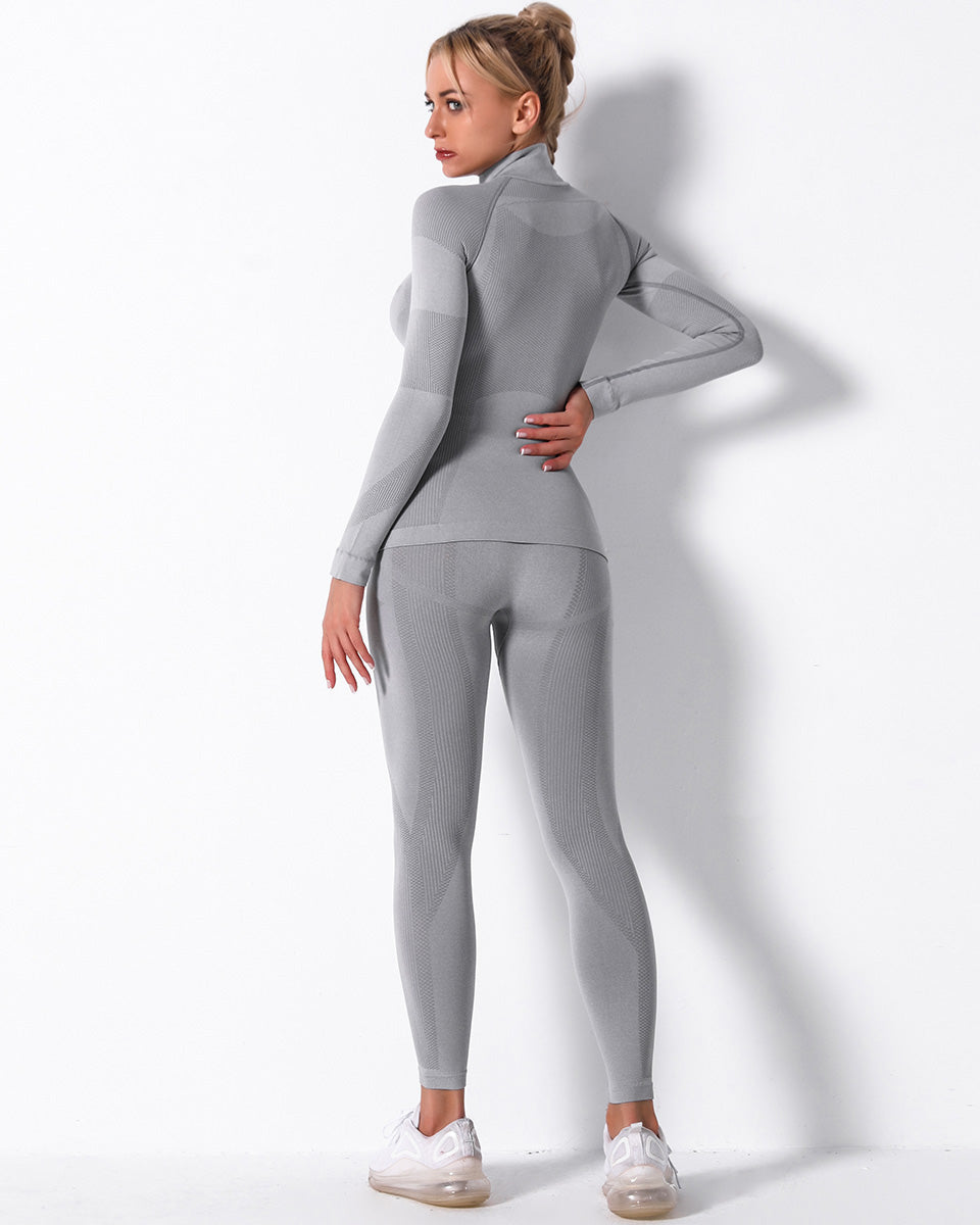 Leggings senza cuciture Wilder - Grigio chiaro
