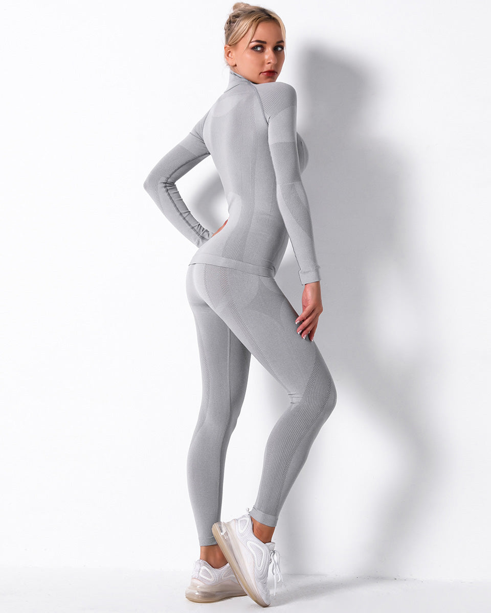 Leggings senza cuciture Wilder - Grigio chiaro