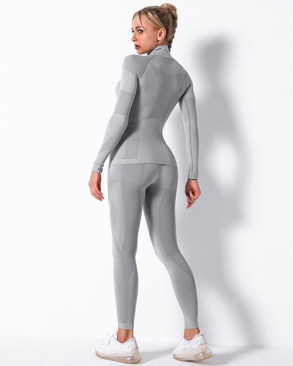 Leggings senza cuciture Wilder - Grigio chiaro