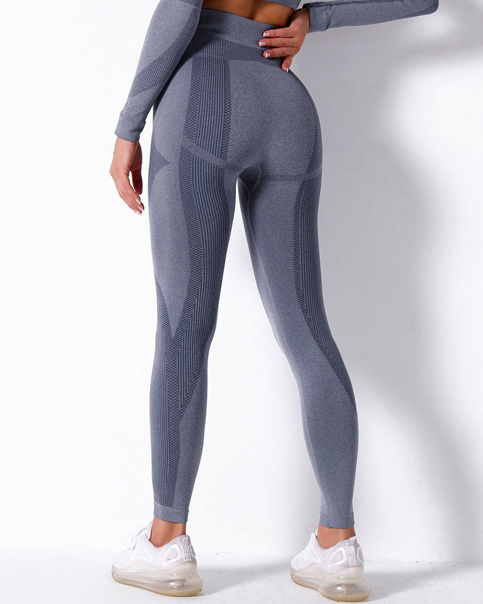 Leggings senza cuciture Wilder - Blu navy
