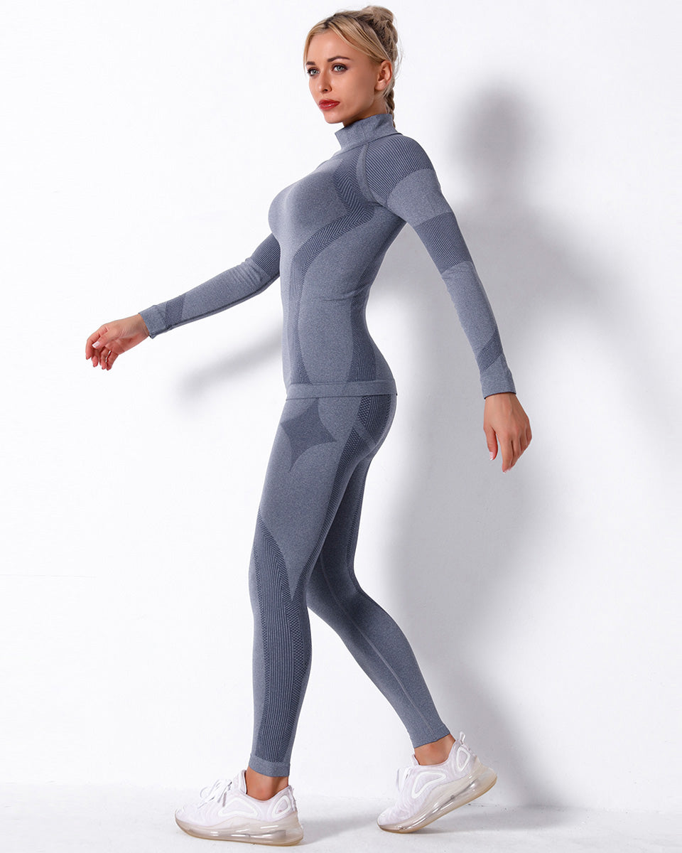 Leggings senza cuciture Wilder - Blu navy