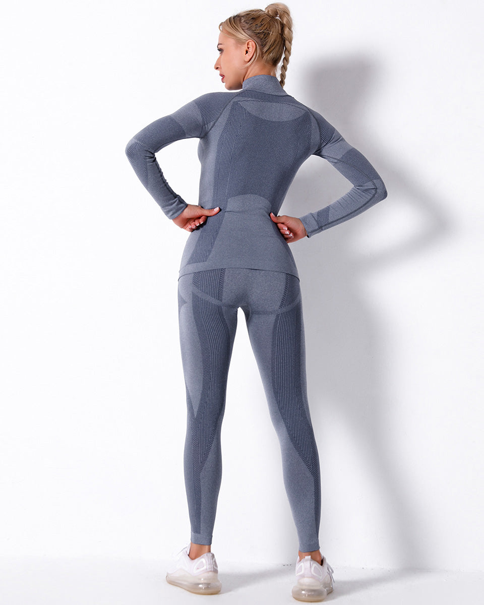 Leggings senza cuciture Wilder - Blu navy