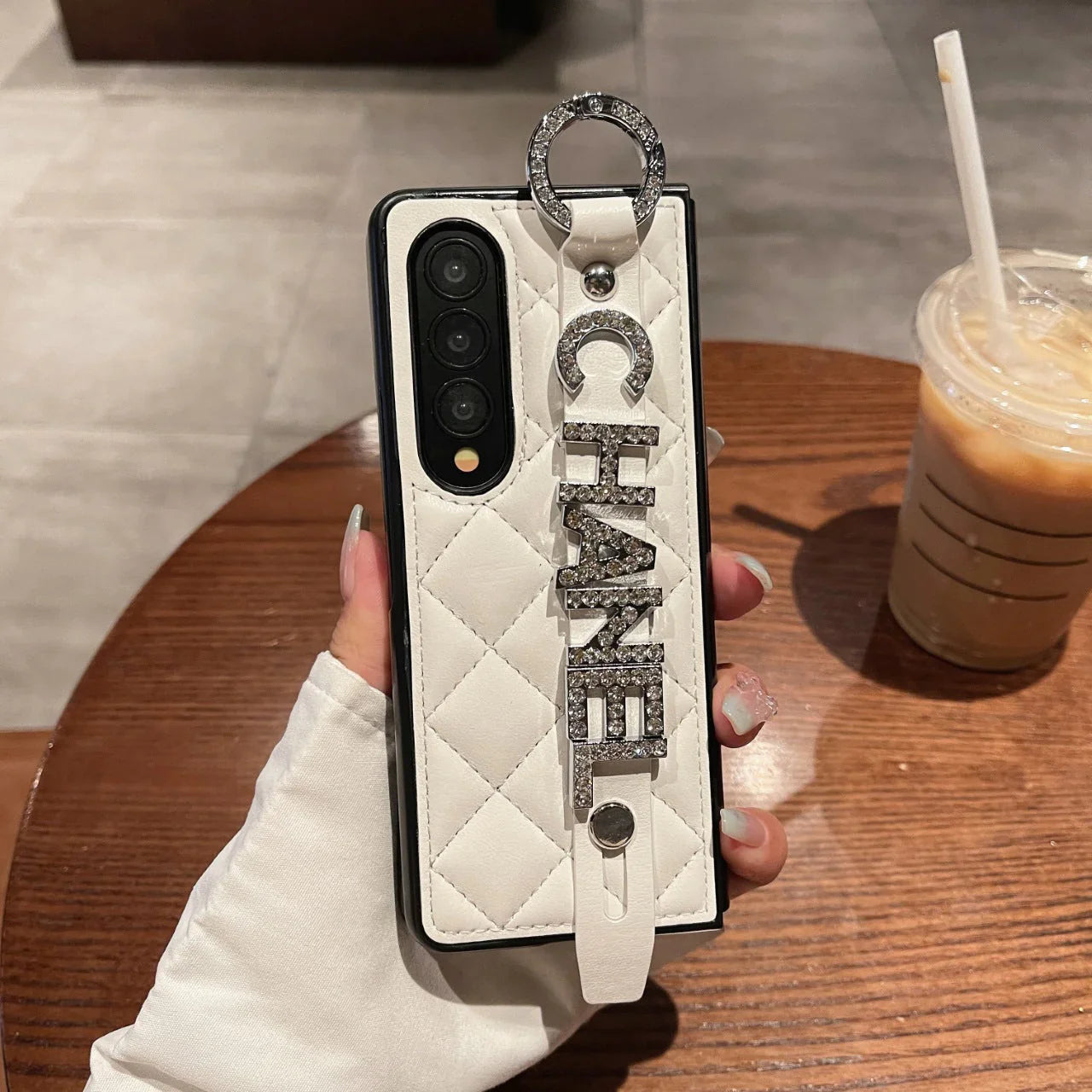 Étui Galaxy Diamond avec bracelet pour Samsung