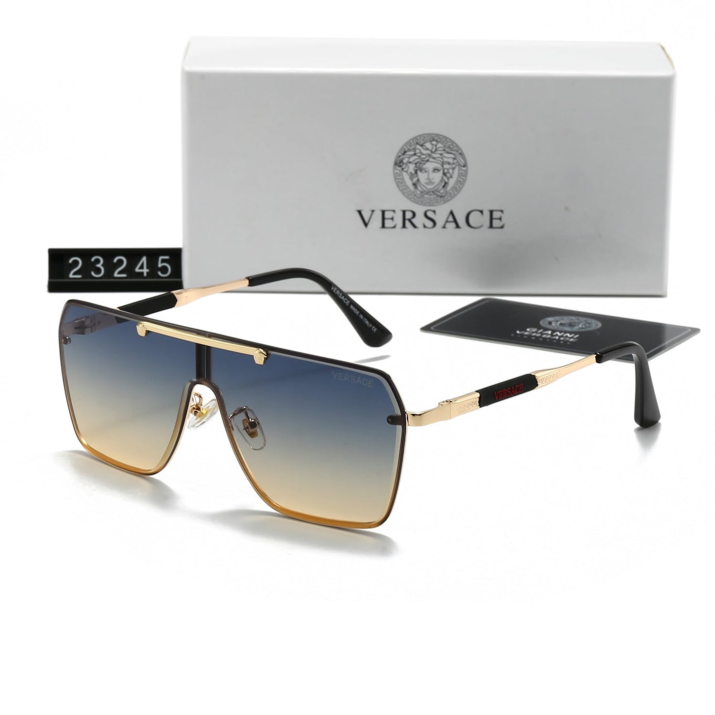 New Large Frame Lens Sunglasses