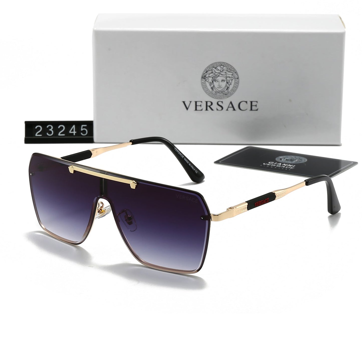 New Large Frame Lens Sunglasses