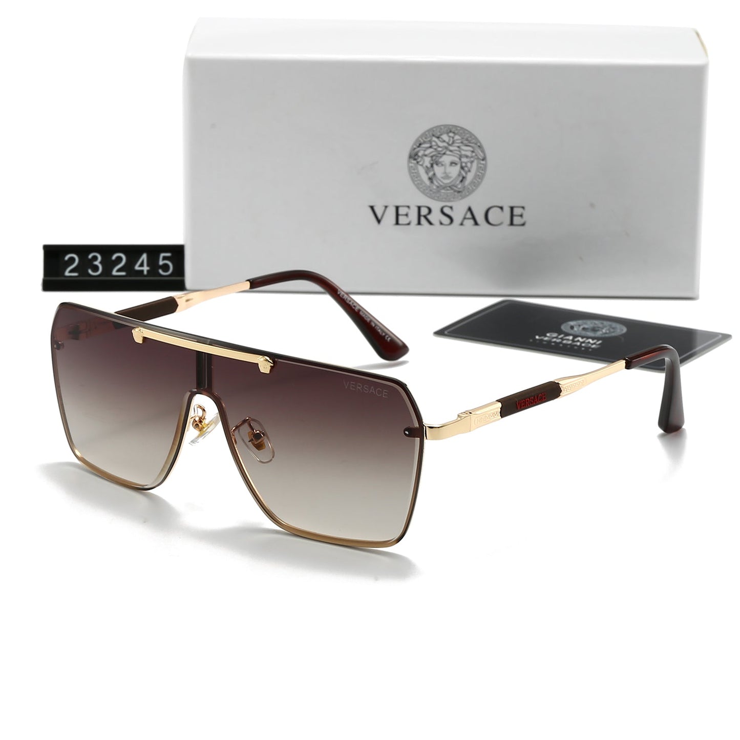 New Large Frame Lens Sunglasses