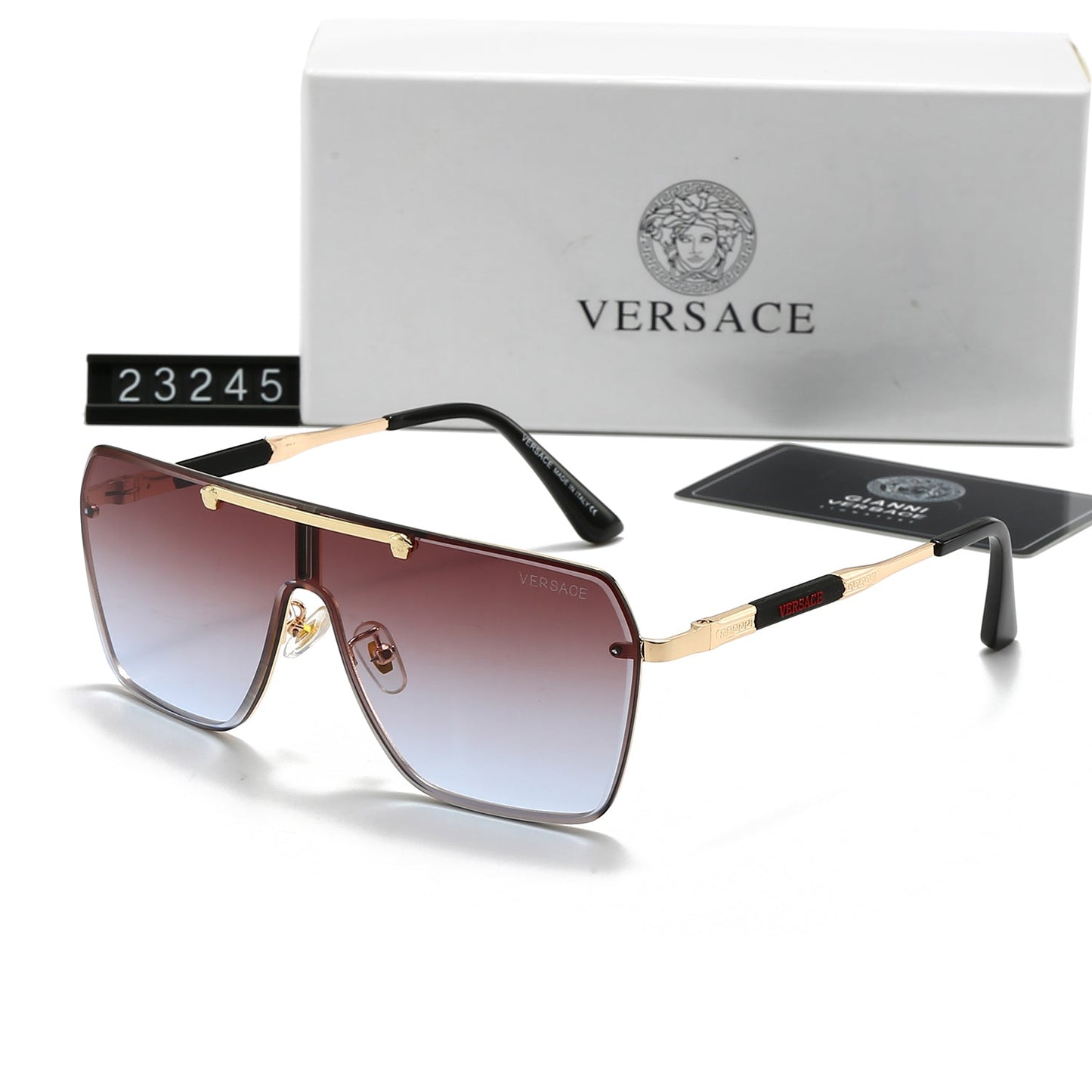 New Large Frame Lens Sunglasses