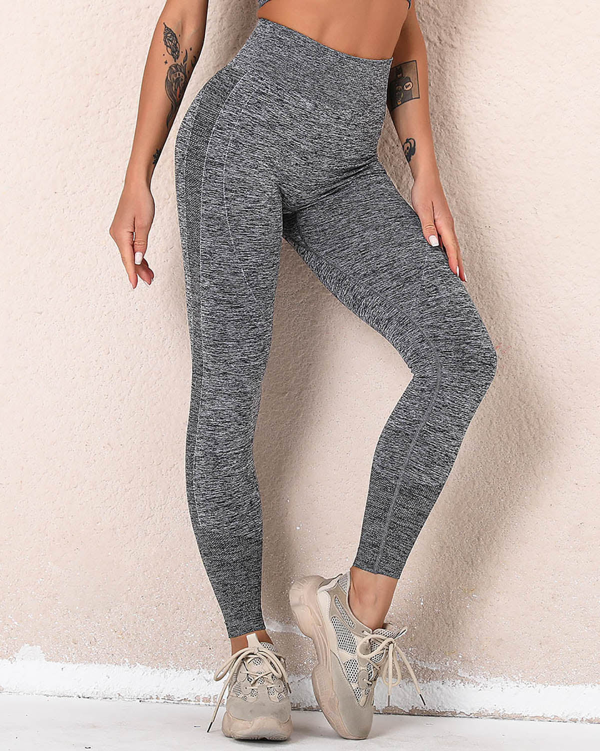 Xoco Hyperflex Seamless Leggings - Grey