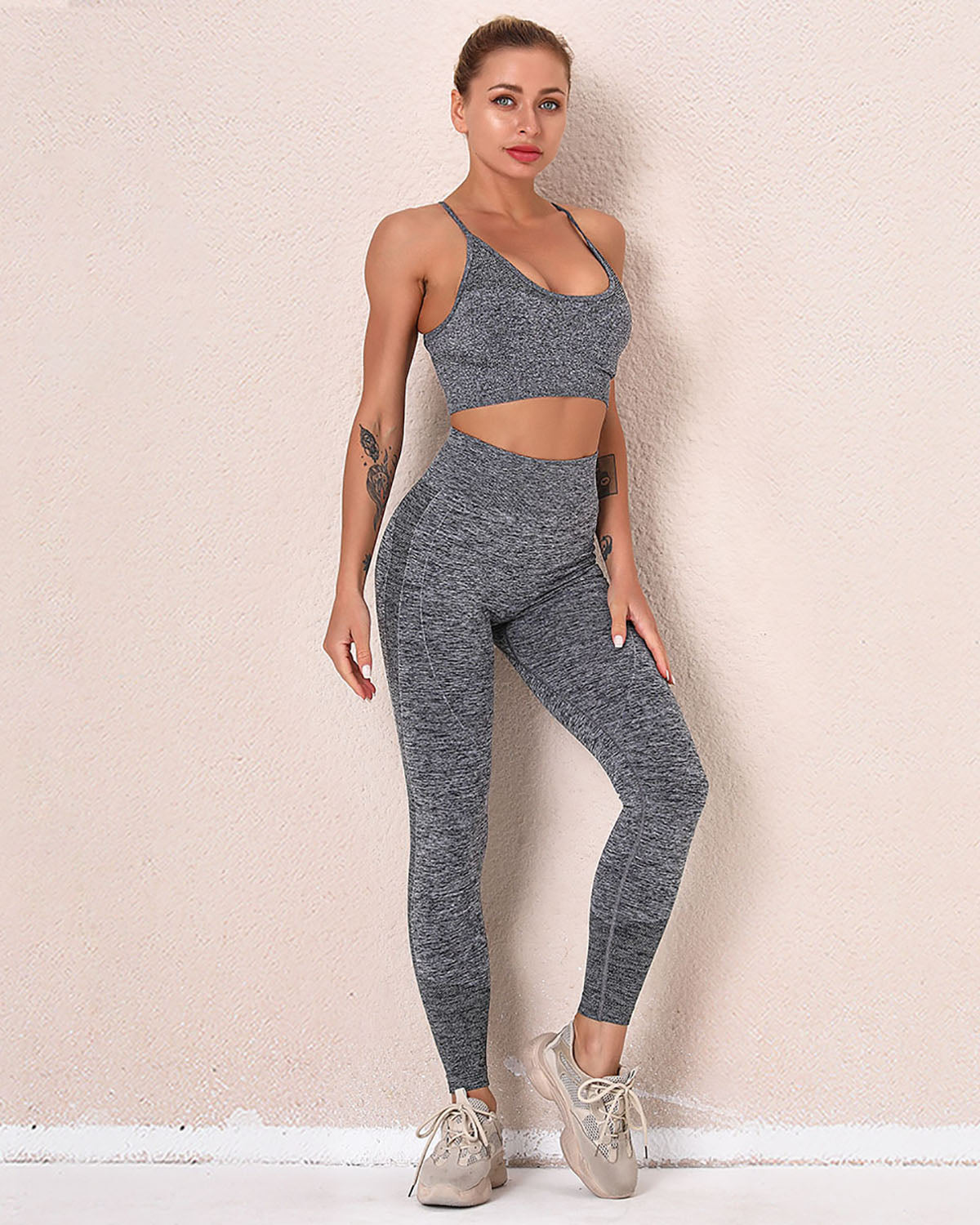 Xoco Hyperflex Seamless Leggings - Grey