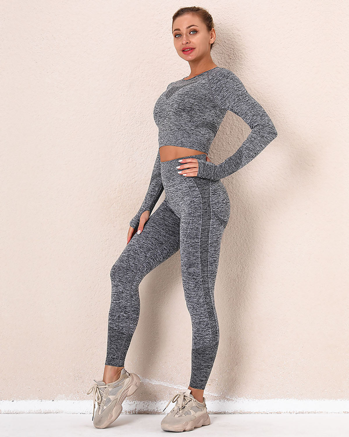 Xoco Hyperflex Seamless Leggings - Grey