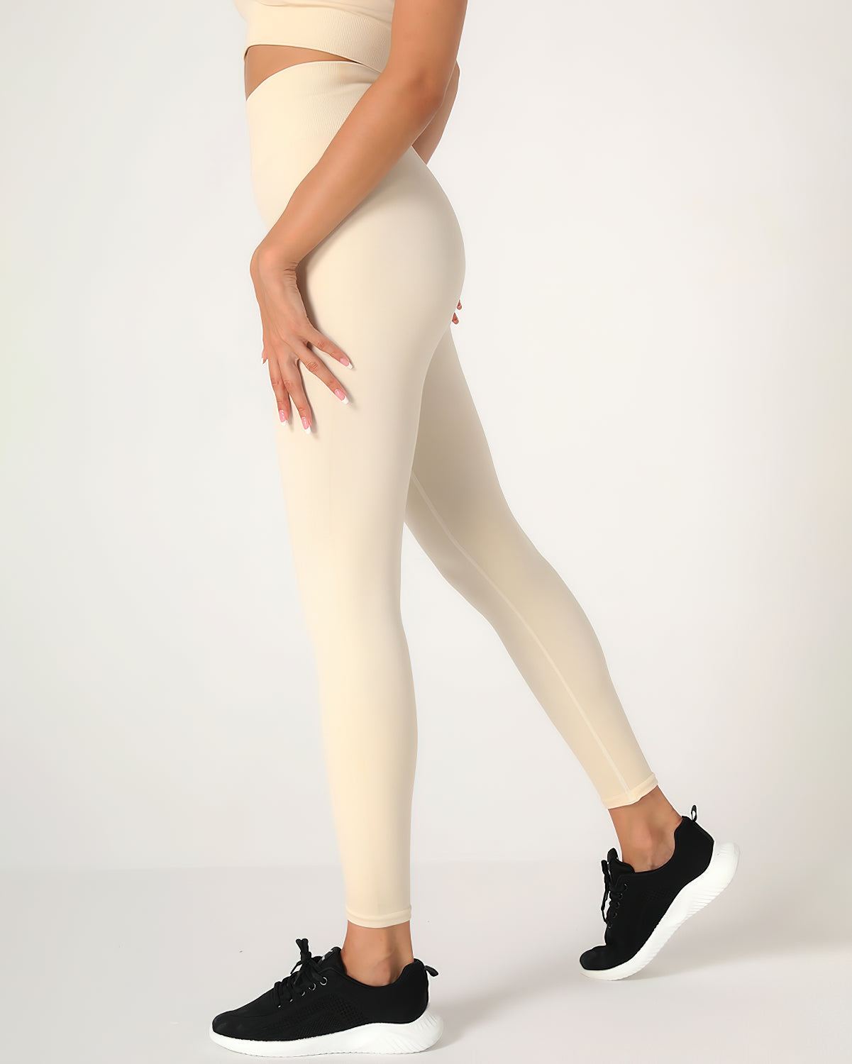 Yesley Leggings - Beige
