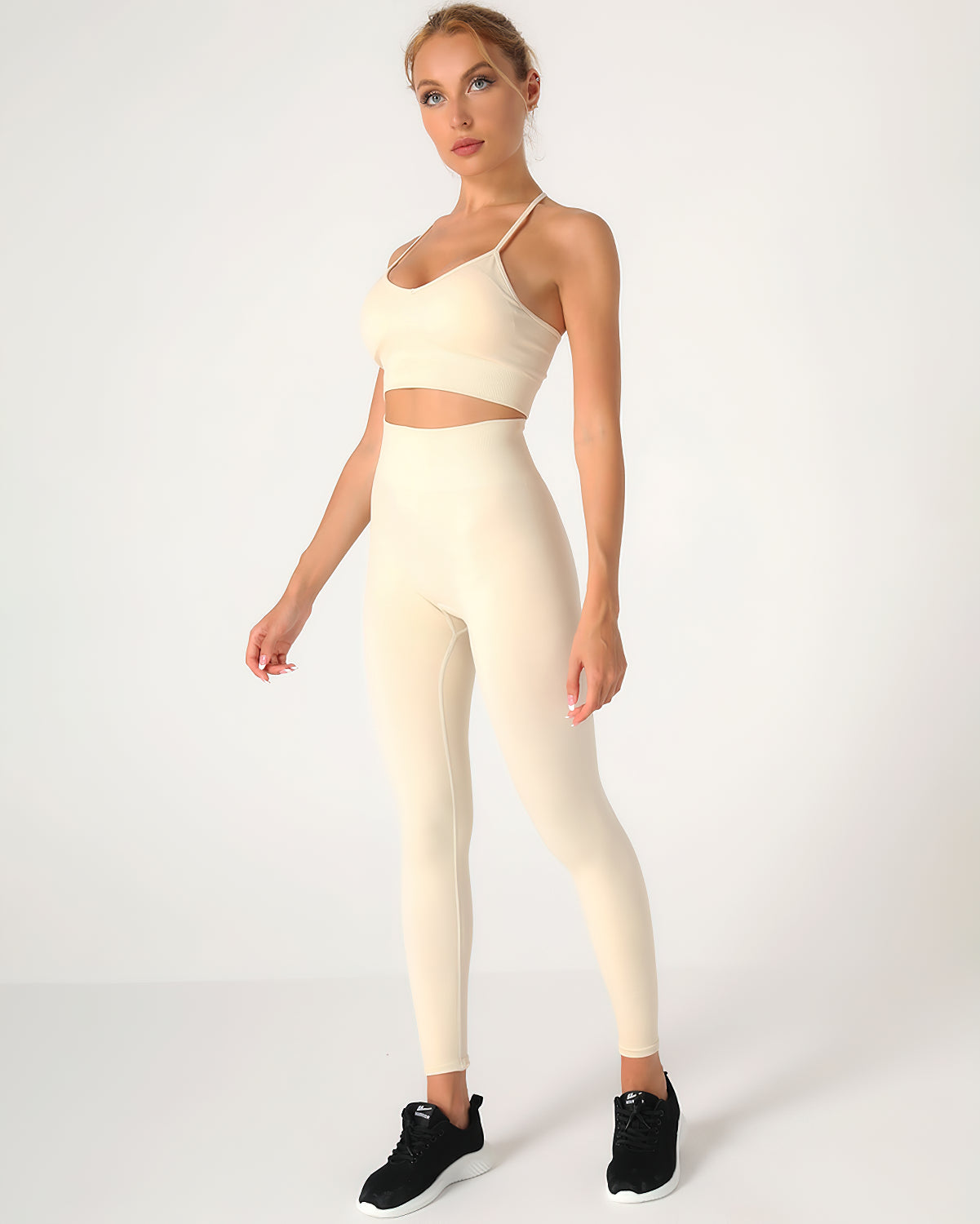Yesley Leggings - Beige