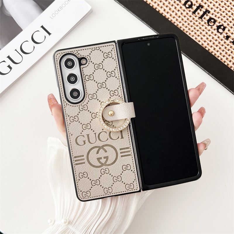 Modische Galaxy-Hülle im Ring-Design für Samsung