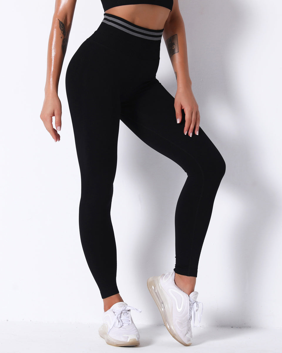 Zephyr High Rise Leggings - Black