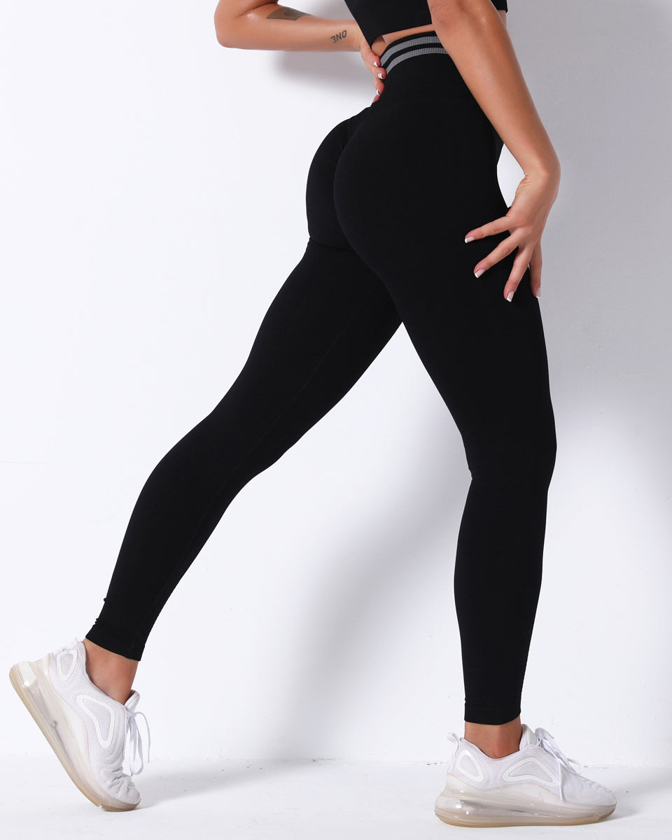 Zephyr High Rise Leggings - Black