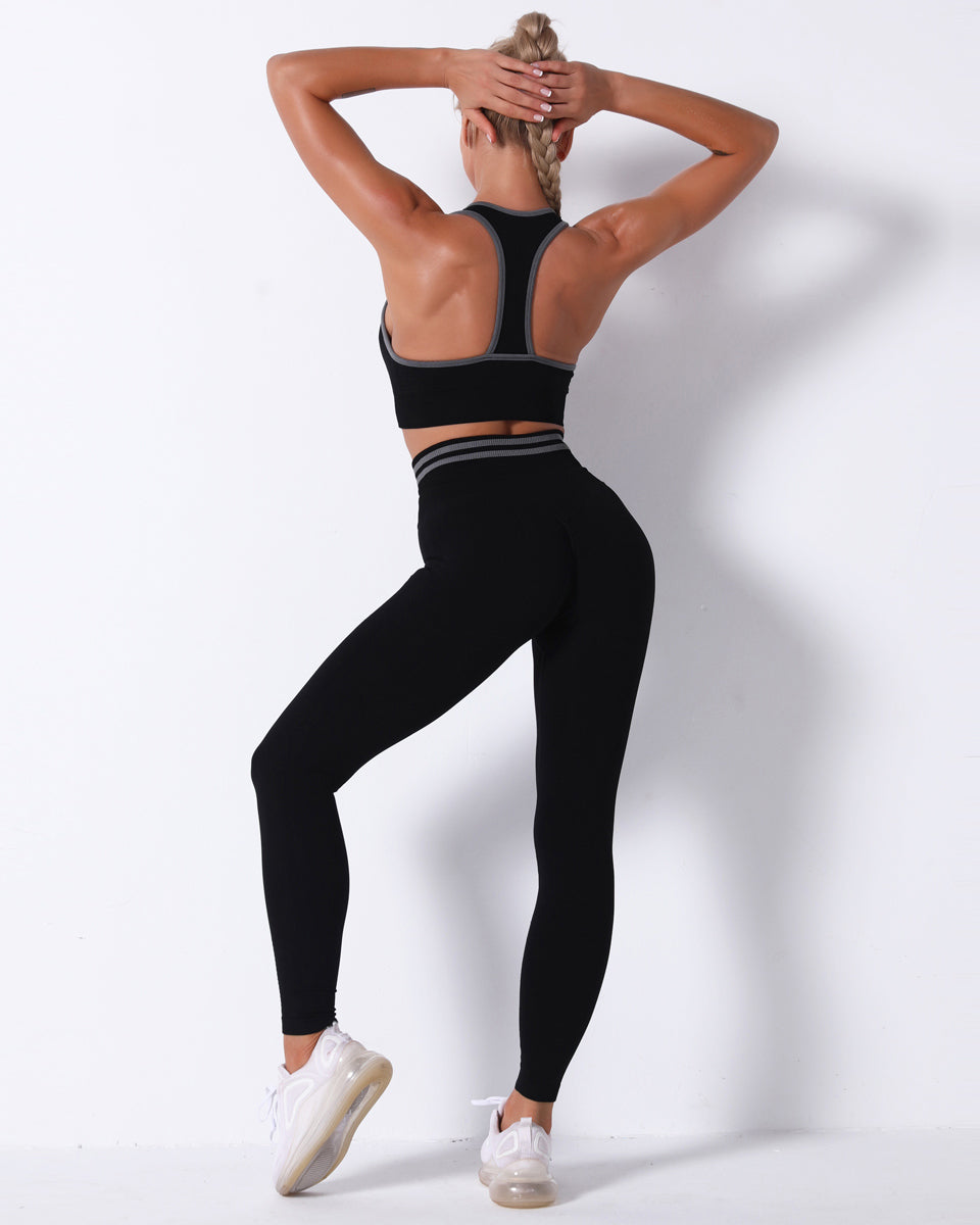 Zephyr High Rise Leggings - Black