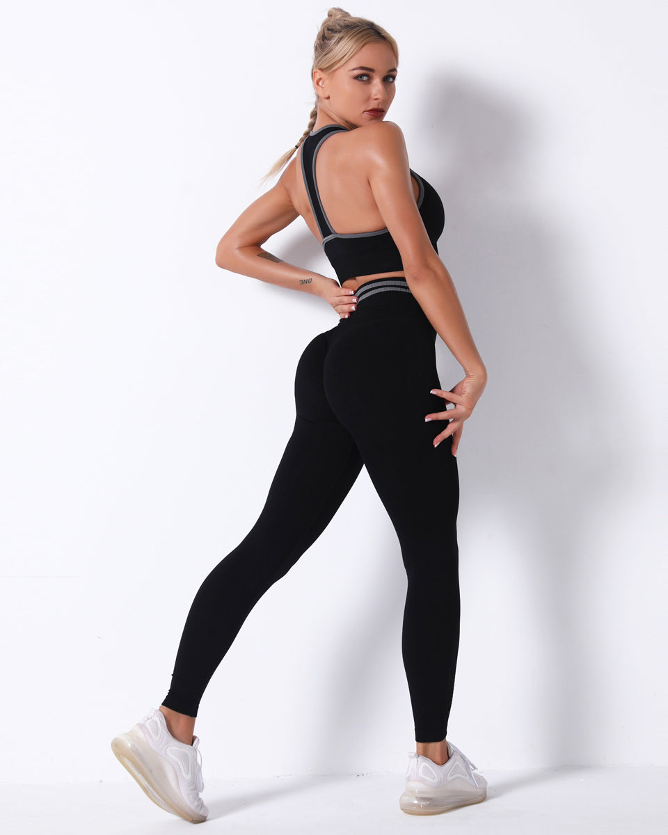 Zephyr High Rise Leggings - Black