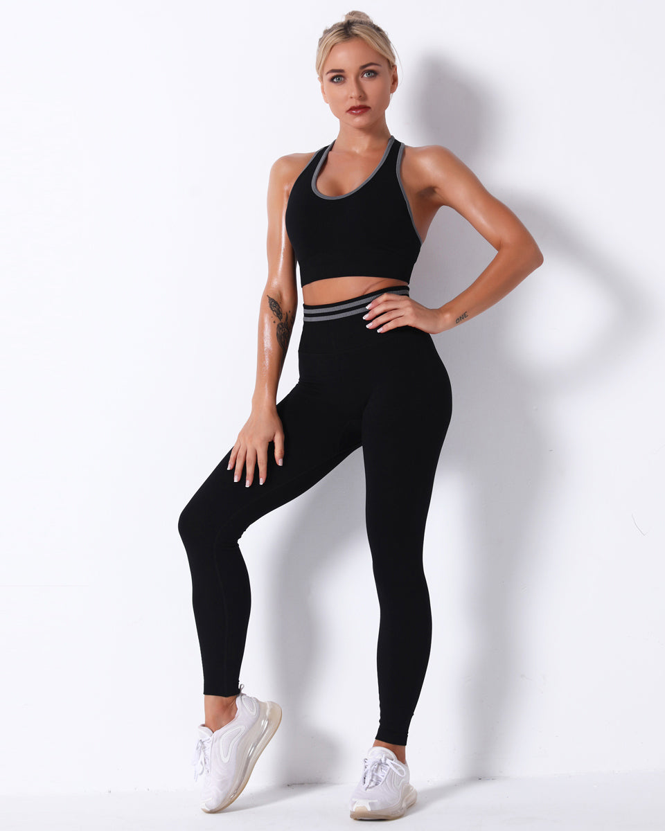 Zephyr High Rise Leggings - Black