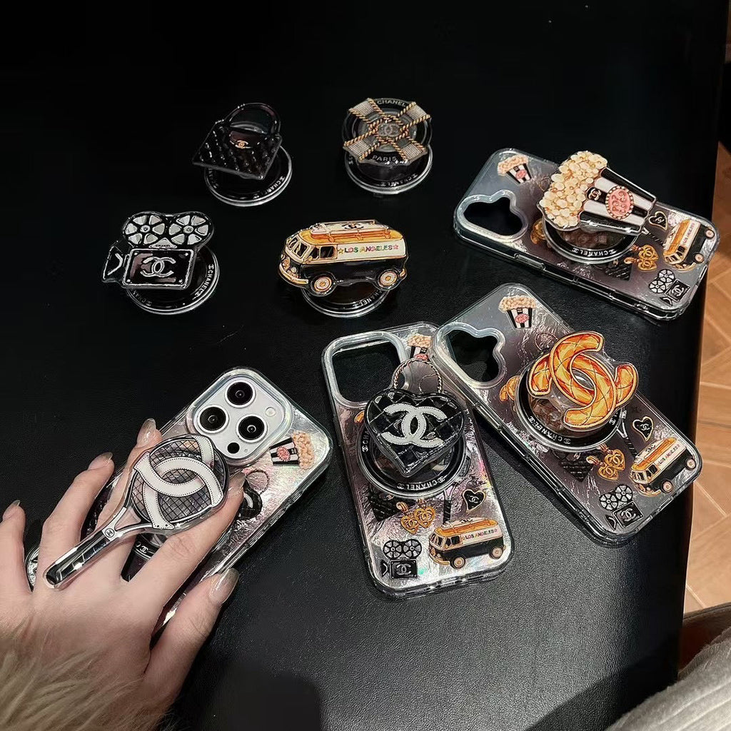 Cool Black Magnetic Phone Case For iPhone