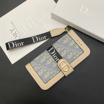 Custodia in pelle con chiusura a scatto per Samsung Galaxy 