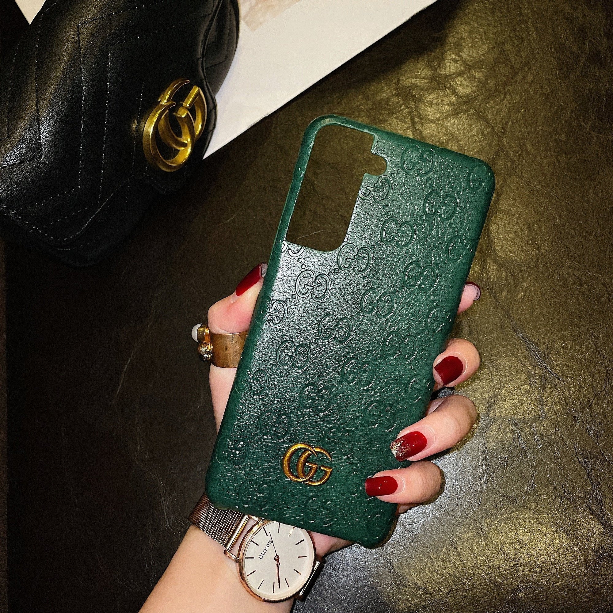 Samsung Galaxy All Series - Leather Printed Design Phone Case - ERPOQ