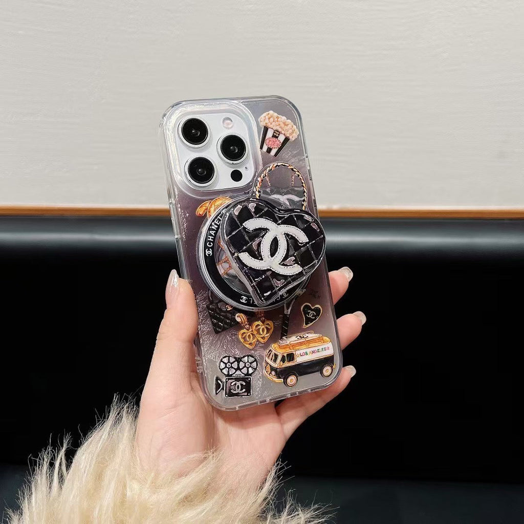 Cool Black Magnetic Phone Case For iPhone