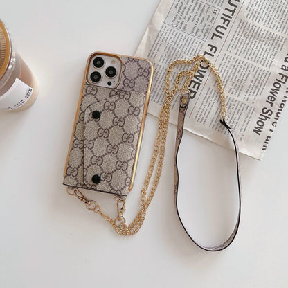 Crossbody Card Phone Case For iPhone